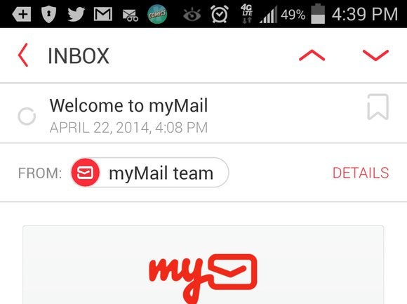 why do emails disappear on my cell with yahoo mail