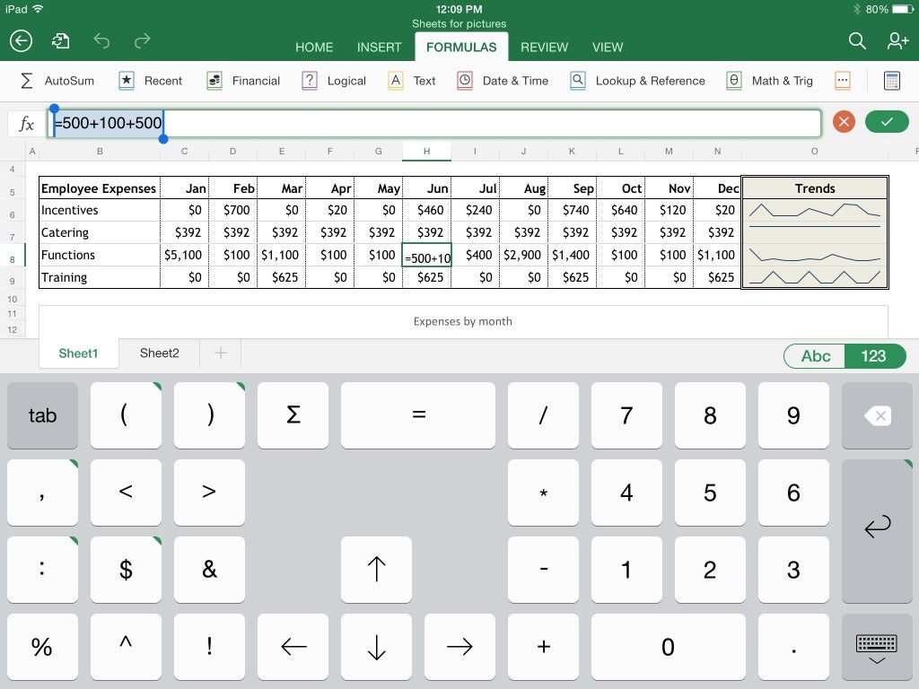 Excel For Ipad The Macworld Review Macworld