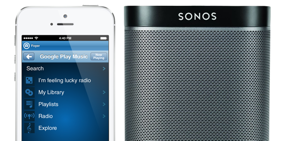 play music on sonos