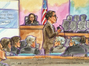 samsung court sketch