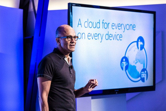 Satya Nadella Office iPad launch