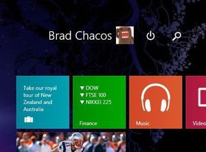 start screen buttons