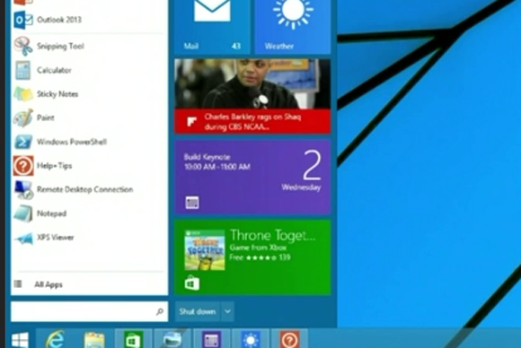 start button windows 8