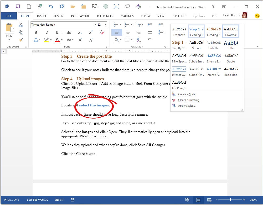 You Look Marvelous How Word S Style Sets Give Your Documents A Makeover Pcworld