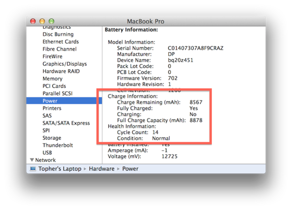 systemprofilerbattery