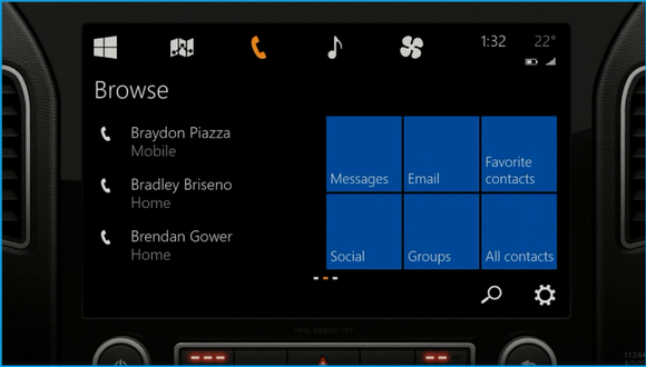 windows for the car demo frequent contacts