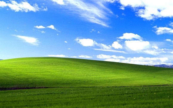 windows xp bliss start screen