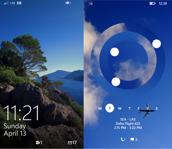 windows phone 81 lock screen now and future april 2014