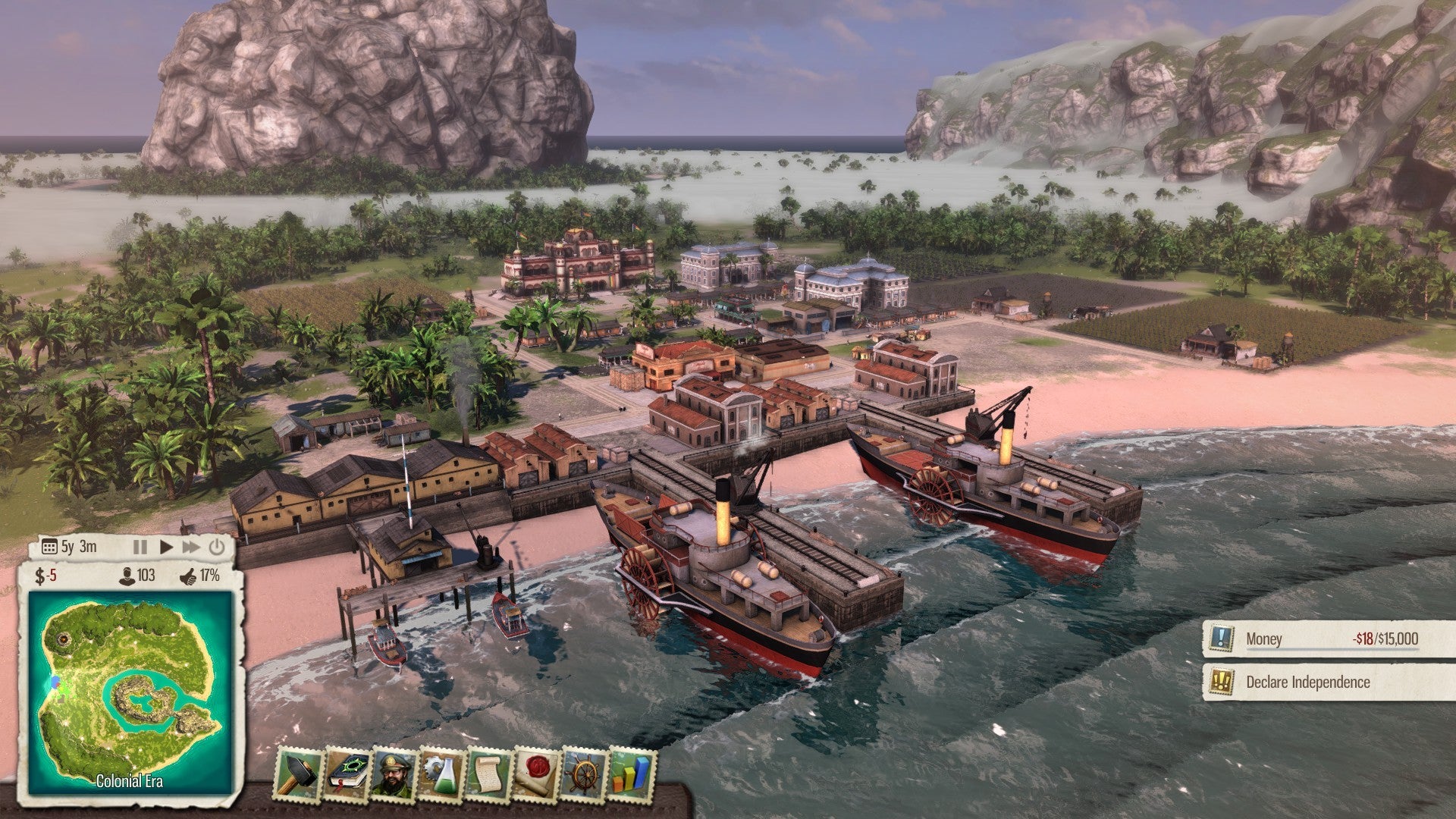 tropico 5 junk credit rating