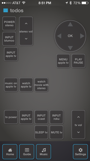 blumoo custom remote