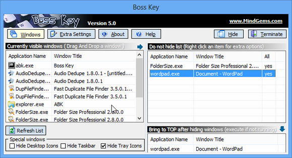 bosskey
