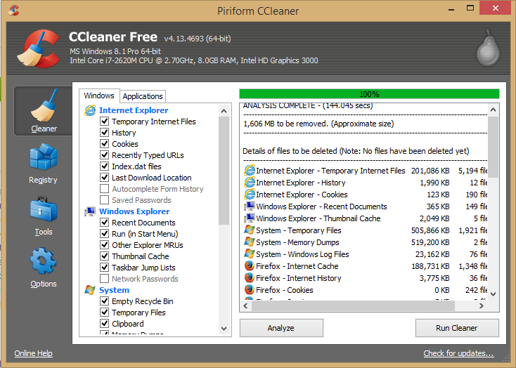 ccleaner free 2016