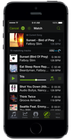 djay spotify match