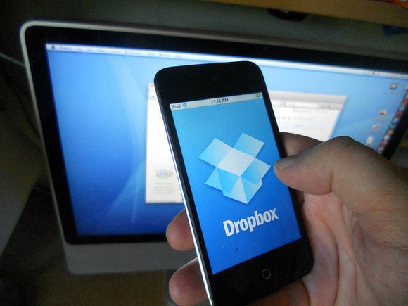 dropbox sincronização