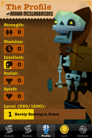 epicwin profile page