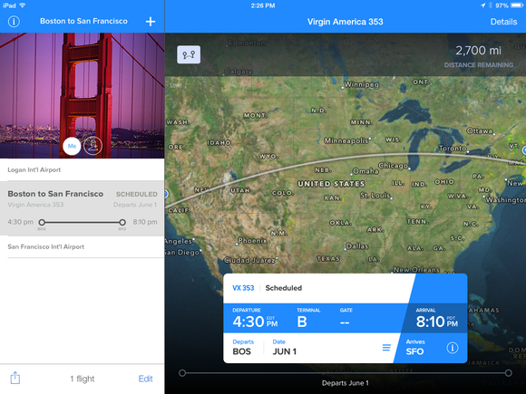 flighttrack details