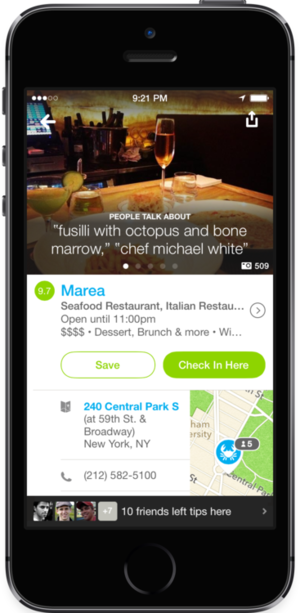 foursquare ios
