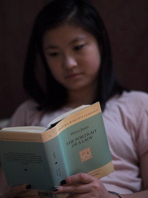 girl reading
