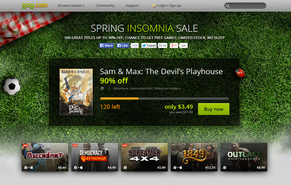gog.com spring insomnia sale