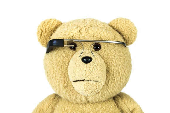 google glass bear