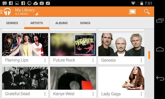 Google Play Music for Android