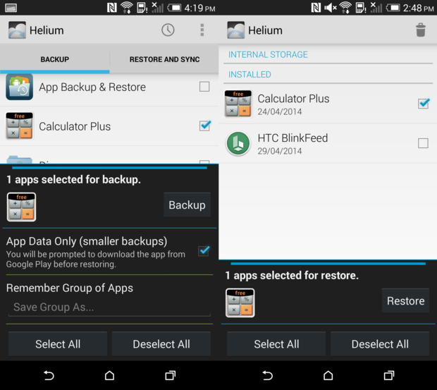 Data Backup Android 12. Helium_app_sync_and_Backup_v1.1.4.6.