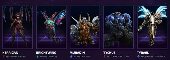 heroesofthestorm choose your hero