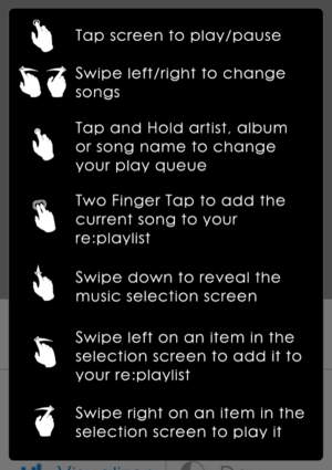 in play gestures