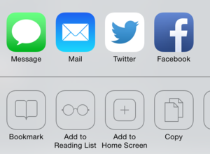 ios 7 accessibility share sheet
