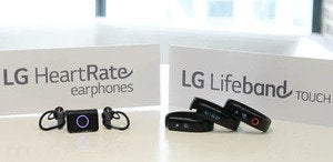 lg lifeband touch and heart rate earphones 500