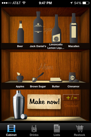 liquor cabinet make now
