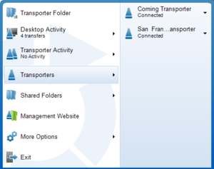 Connected Data Transporter
