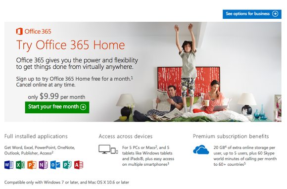 office 365 trial