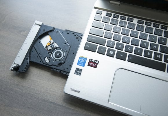 how to open cd drive on hp laptop