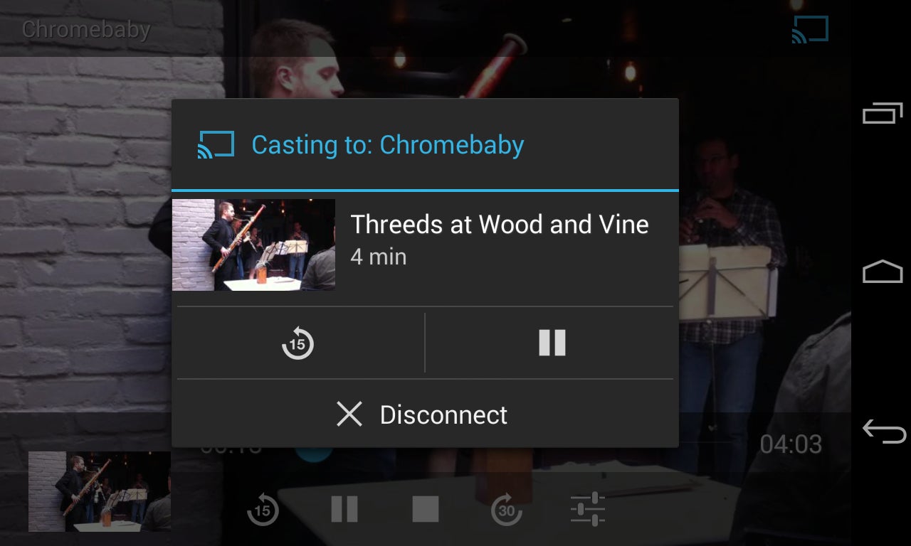 google chromecast tv plex