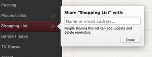 reminders mac sharing