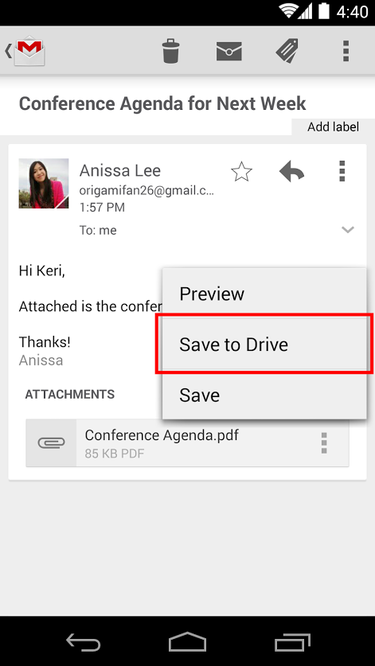 savetodrive