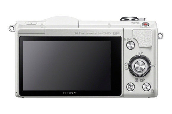 sony a5000 white back