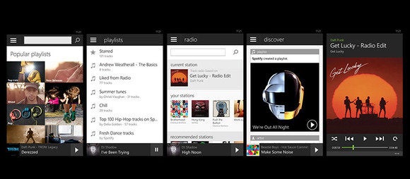 spotify windows phone
