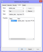 tabbles metadata in office
