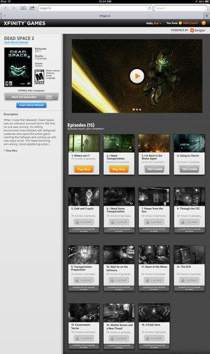 xfinity games dead space 2