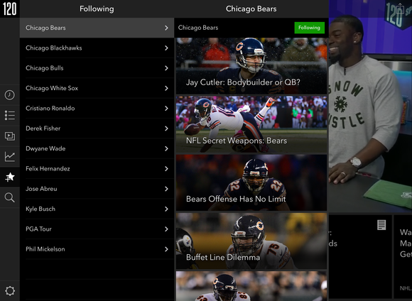 120 Sports is the sports network designed for your phone 