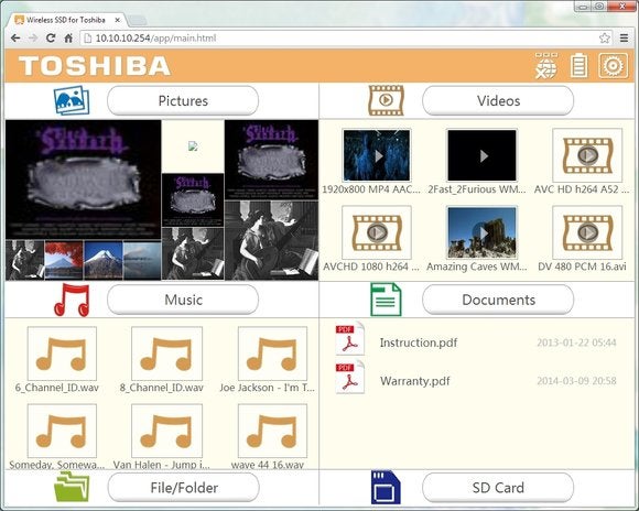 Toshiba Canvio AeroMobile