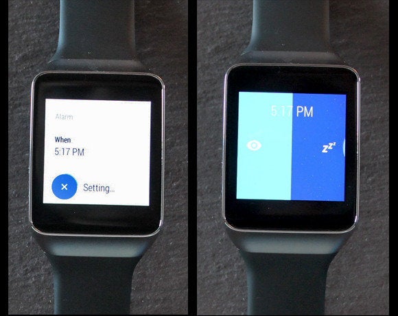android wear alarm