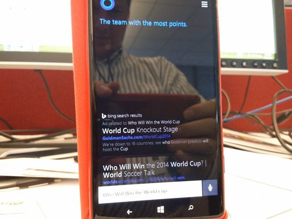 cortana world cup winner