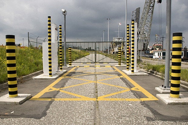 entrance barrier