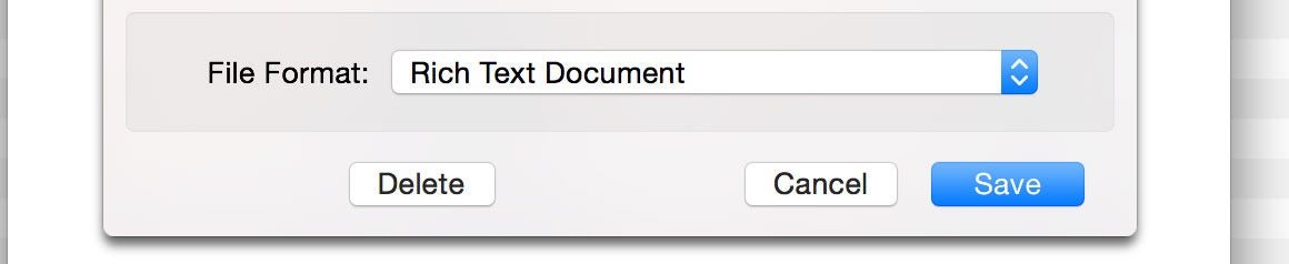 flat save buttons
