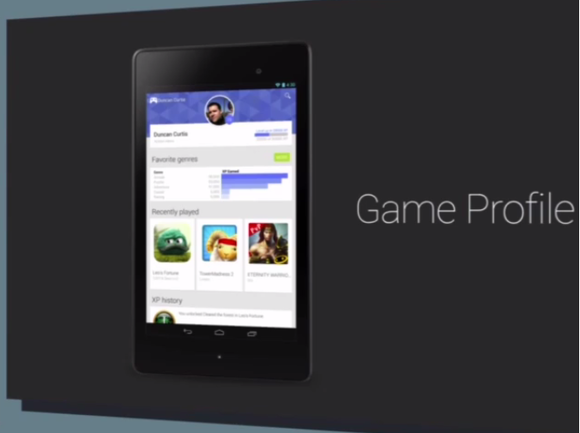 google io game profile