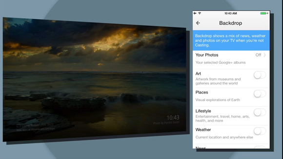 google io chromecast backdrop