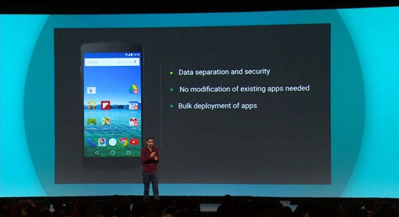 google io android l work
